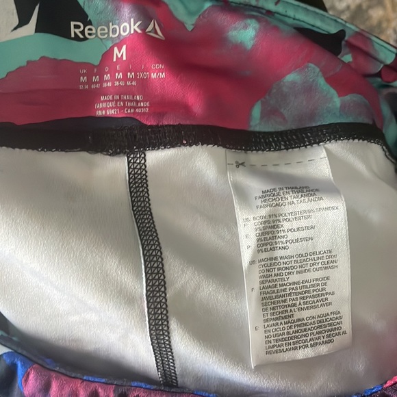 Multicoloured Reebok Tights - Picture 5 of 6